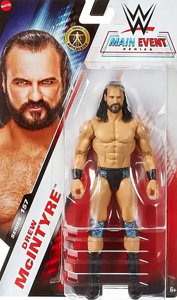 WWE MAIN EVENT SERIES ACTION FIGURE DREW MCINTYRE 15 CM